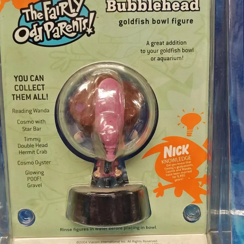 The Fairly Odd Parents Fish Tank Aquarium Bubbling Decoration Timmy Bubblehead